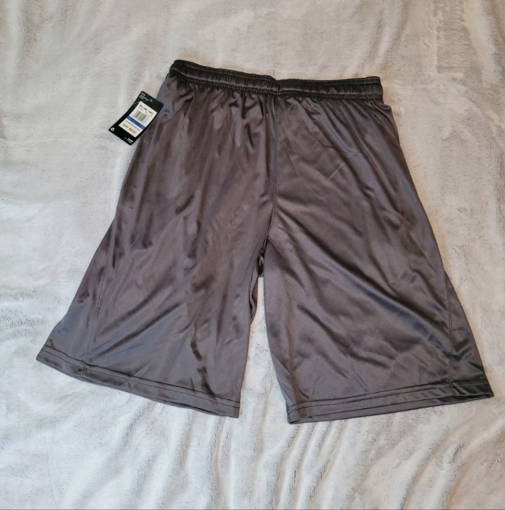 Under Armour Mens XL UA Tech WM Graphic Shorts Gray Dazzle Shiny Athletic Gym - Picture 8 of 10